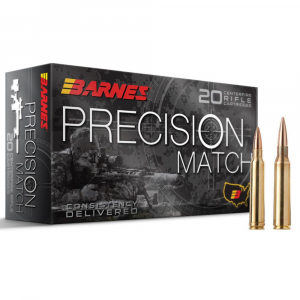 PRECISION Open Tip Match 77 Gr 223 Remington Rifle Ammo - 20 Round Box