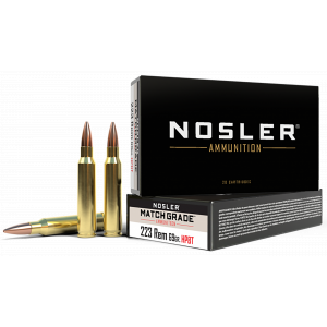 MATCH Grade Custom Competition Hollow Point Boat-tail 69 Gr 223 Remington Rifle Ammo - 20 Round Box