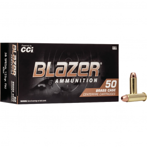 BLAZER Brass Full Metal Jacket 125 Gr 38 Special Handgun Ammo - 50 Round Box