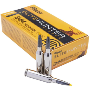 ELITE Hunter Tipped Eet 100 Gr 6mm Creedmoor Rifle Ammo - 20 Round Box