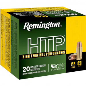 HTP Semi-jacketed Hollow Point 125 Gr 357 Magnum Handgun Ammo - 20 Round Box