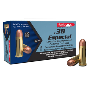 Full Metal Jacket 38 Super+P Handgun Ammo - 50 Round Box