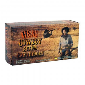 COWBOY Action Semi Wadcutter Hard 158 Gr 357 Magnum Handgun Ammo - 50 Round Box
