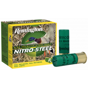 NITRO Steel #4 2-3/4" 1-1/8 Oz 12 Gauge Shotgun Ammo - 25 Round Box