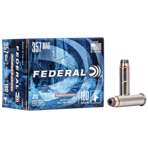 Federal Power-Shok Jacketed Hollow Point 180 gr 357 Magnum Handgun Ammo - 20 Round Box - $34.22 at The Real Grit