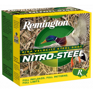 NITRO Steel #1 3" 1-1/4 Oz 12 Gauge Shotgun Ammo - 25 Round Box