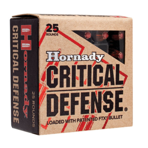 CRITICAL Defense Ftx 95 Gr 9x18 Makarov Handgun Ammo - 25 Round Box