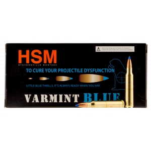 VARMINT Sierra Blitzking 55 Gr 223 Remington Rifle Ammo - 20 Round Box