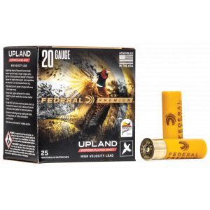 PREMIUM Wing-shok Hv #6 2-3/4" 20 Gauge Shotgun Ammo - 25 Round Box