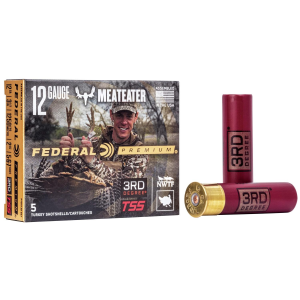 Premium Turkey 3rd Degree with Heavyweight TSS #5/#6/#7 12 Gauge Shotgun Ammo - 5 Round Box