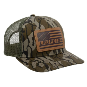 Leupold Leather Flag Trucker Hat - $29.95 at The Real Grit