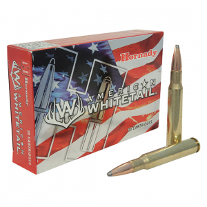 AMERICAN Whitetail Interlock Round Nose 150 Gr 30-30 Winchester Rifle Ammo - 20 Round Box