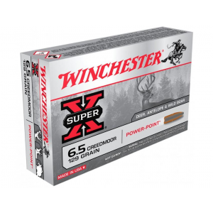 Super-X Power-Point 129 gr 6.5mm Creedmoor Rifle Ammo - 20 Round Box