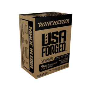 USA Forged Full Metal Jacket 115 Gr 9mm Handgun Ammo