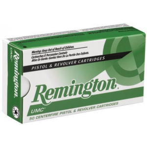UMC Lead Round Nose 158 Gr 38 Special Handgun Ammo - 50 Round Box