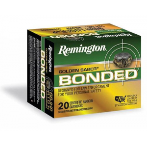 GOLDEN Saber Bonded Hollow Point 230 Gr 45 Acp Handgun Ammo - 20 Round Box