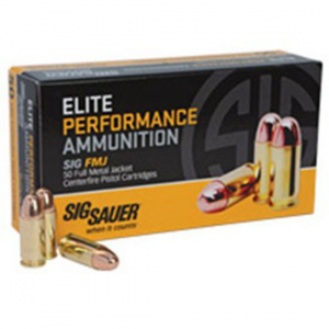 ELITE Performance Full Metal Jacket 125 Gr 38 Special Handgun Ammo - 50 Round Box