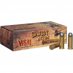 COWBOY Action Round Nose Flat Point 165 Gr 30-30 Winchester Rifle Ammo - 20 Round Box