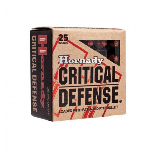 CRITICAL Defense Ftx 110 Gr 38 Special Handgun Ammo - 25 Round Box