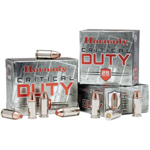 CRITICAL Duty Flexlock 135 Gr 9mm+p Handgun Ammo - 25 Round Box
