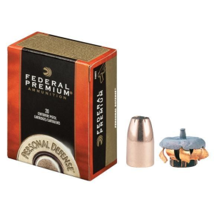 Premium Personal Defense Hydra-Shok Deep Hollow Point 230 gr 45 ACP Handgun Ammo - 20 Round Box