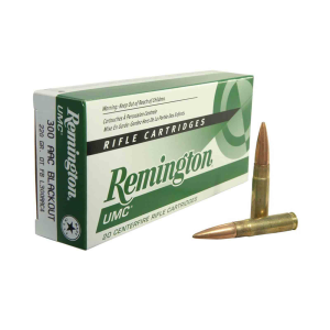 Remington UMC Open Tip Flat Base 220 gr 300 AAC Blackout Rifle Ammo - 20 Round Box - $27.95 at The Real Grit