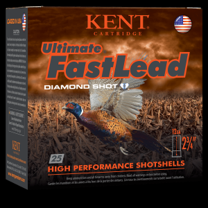 ULTIMATE Fast Lead #4 2-3/4" 1-1/2 Oz 12 Gauge Shotgun Ammo - 25 Round Box
