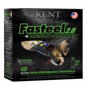 FASTEEL 2.0 #3 3" 1-1/8 Oz 12 Gauge Shotgun Ammo - 25 Round Box