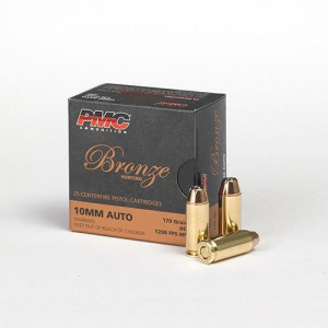 741569050777 BRONZE Hollow Point 170 Gr 10mm Handgun Ammo - 25 Round Box 741569050777 varnt-2UTwnm6jcIqlUhW5CILAwPejQZn