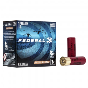 SPEED-SHOK #4 1450 Fps 12 Gauge Shotgun Ammo - 25 Round Box