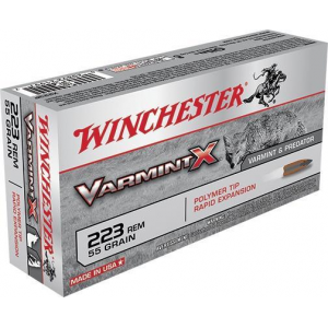 VARMINT X Full Metal Jacket 55 Gr 223 Remington Rifle Ammo - 20 Round Box
