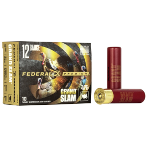 Premium Grand Slam Turkey #6 Copper Plated Lead 12 Gauge Shotgun Ammo - 10 Round Box