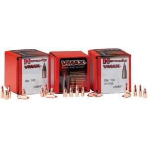 Hornady Varmint V-Max 40 gr 20 Caliber Rifle Bullets - $24.95 at The Real Grit