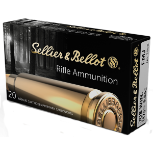 Centerfire Full Metal Jacket 147 gr 308 Winchester Rifle Ammo - 20 Round Box