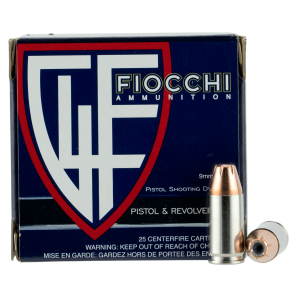 Hyperformance Hornady XTP Hollow Point 124 gr 9mm Handgun Ammo - 25 Round Box