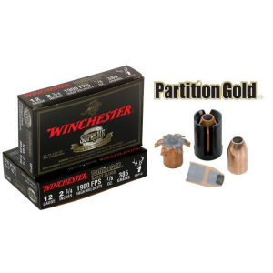 Partition Golf High Velocity 2.75" Sabot Slug 12 Gauge Shotgun Ammo - 5 Round Box