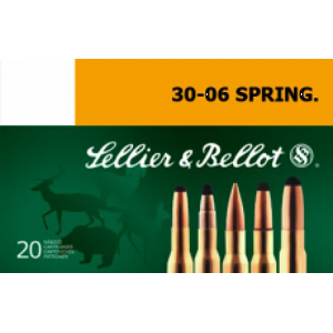 CENTERFIRE Soft Point Cut Through Edge 180 Gr 30-06 Springfield Rifle Ammo - 20 Round Box