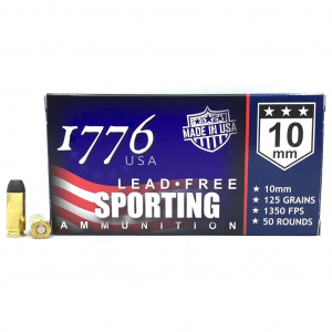 SPORTING Pistol Lead Free 115 Gr 10mm Handgun Ammo - 50 Round Box