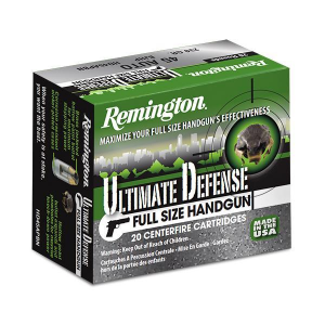 ULTIMATE Defense Hollow Point 185 Gr 45 Acp Handgun Ammo - 20 Round Box