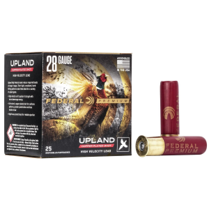 PREMIUM Upland High Velocity #7.5 28 Gauge Shotgun Ammo - 25 Round Box