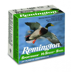 SPORTSMAN Hi-speed Steel #2 12 Gauge Shotgun Ammo - 25 Round Box