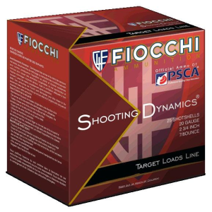 Shooting Dynamics #8 20 Gauge Shotgun Ammo - 25 Round Box
