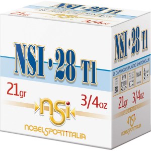 28-T1 #7.5 3/4 Oz 28 Gauge Shotgun Ammo - 25 Round Box