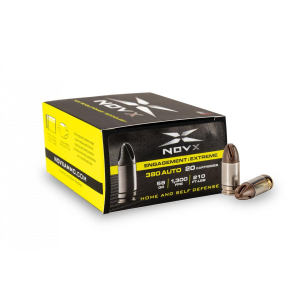 ENGAGEMENT Extreme Fluted 55 Gr 380 Acp Handgun Ammo - 20 Round Box