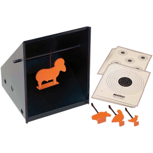 Pellet Trap W Targets & 4 Silhouettes