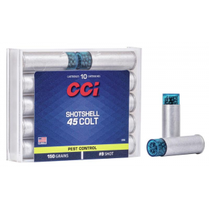 PEST Control #9 Shotshell 45 Colt Handgun Ammo - 10 Round Box