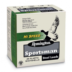 SPORTSMAN Hi-speed Steel #4 12 Gauge Shotgun Ammo - 25 Round Box