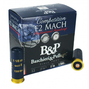 F2 Mach Professional Handicap #7.5 7/8 Oz 12 Gauge Shotgun Ammo - 25 Round Box