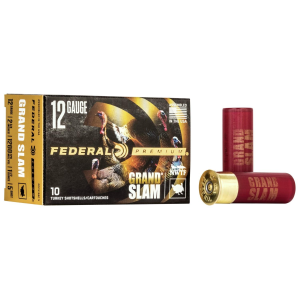 Premium Grand Slam Turkey #5 Copper Plated Lead 12 Gauge Shotgun Ammo - 10 Round Box