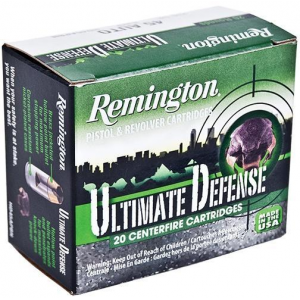 ULTIMATE Defense Hollow Point 180 Gr 40 S&w Handgun Ammo - 20 Round Box